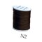 200 Yards Neutral Polyester Thread Small Spool for Sewing and Craft Projects